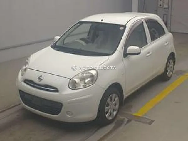 Nissan March 2012, auction grade 3.5