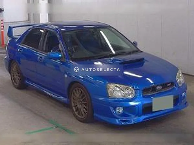 Subaru Impreza WRX STI 2002, auction grade R