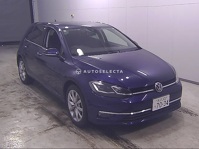 Volkswagen Golf 2019, auction grade 3.5