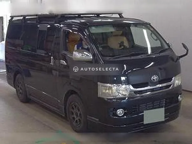 Toyota Hiace Van 2009, auction grade R