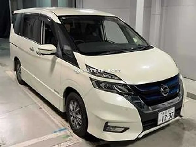 Nissan Serena 2019, auction grade 3.5