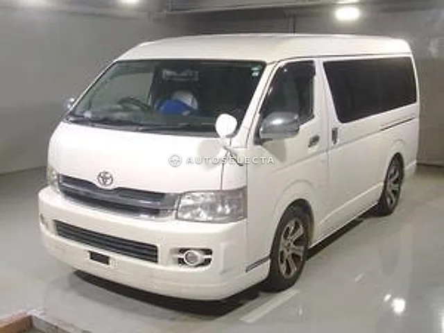 Toyota Hiace Wagon 2009, auction grade 3.5