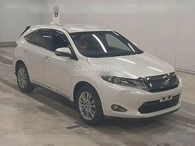 Toyota Harrier Hybrid 2014, auction grade 3.5