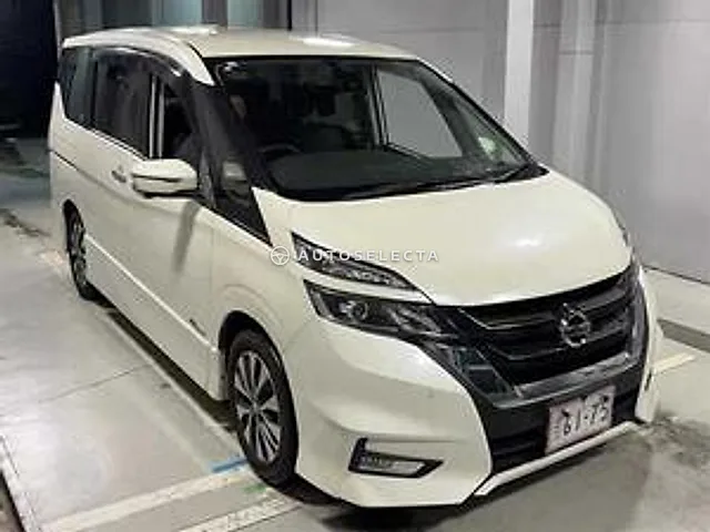 Nissan Serena 2018, auction grade 3.5