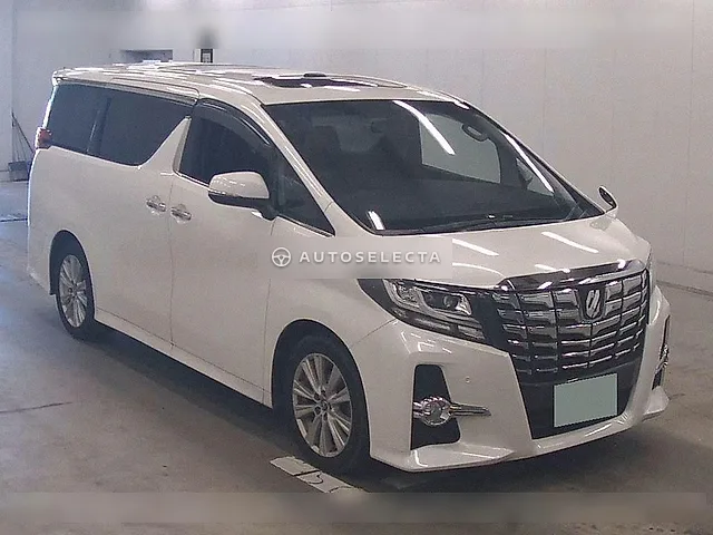 Toyota Alphard 2015, auction grade R