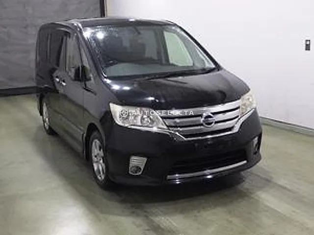 Nissan Serena 2012, auction grade 3.5