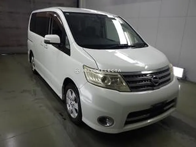Nissan Serena 2009, auction grade 3.5