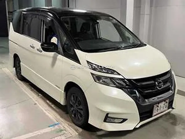 Nissan Serena 2018, auction grade 3.5
