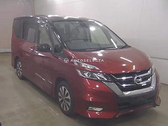 Nissan Serena 2017, auction grade 3.5
