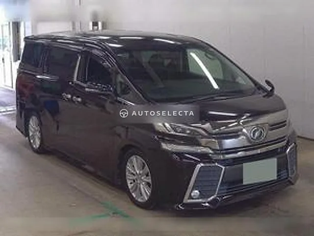 Toyota Vellfire 2016, auction grade 3.5