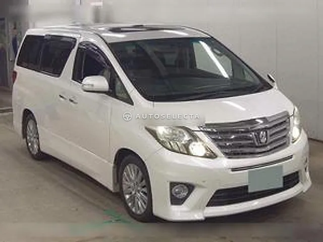 Toyota Alphard 2012, auction grade 3.5