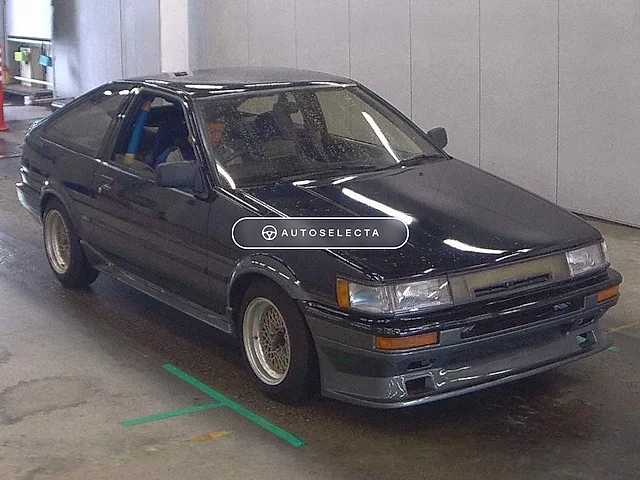 Toyota Corolla 1986, auction grade 3.5