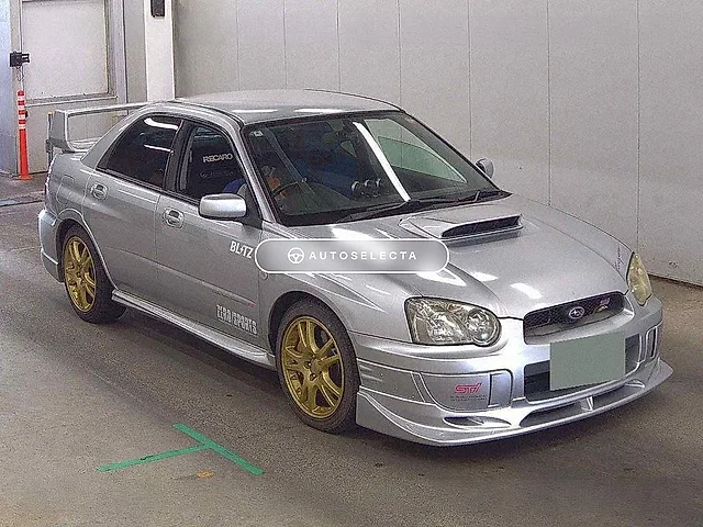 Subaru Impreza STI 2004, auction grade 4