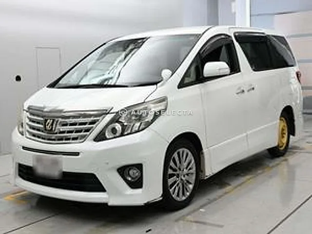Toyota Alphard 2013, auction grade 3.5