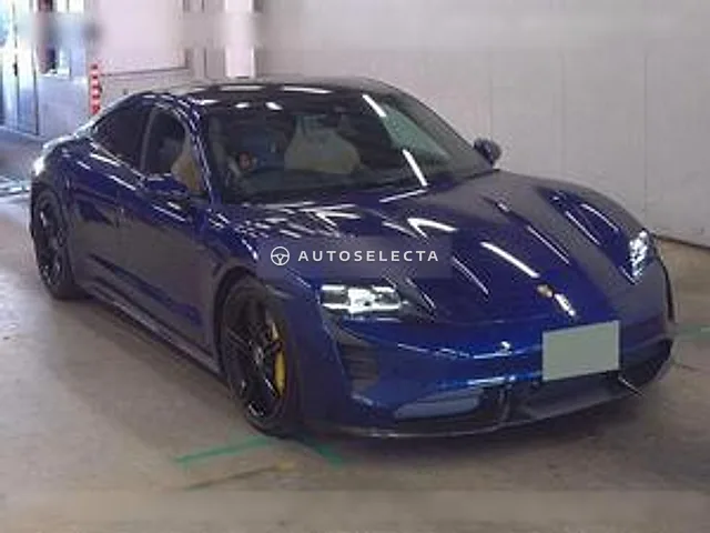 Porsche Taycan Turbo S 2021, auction grade 4.5
