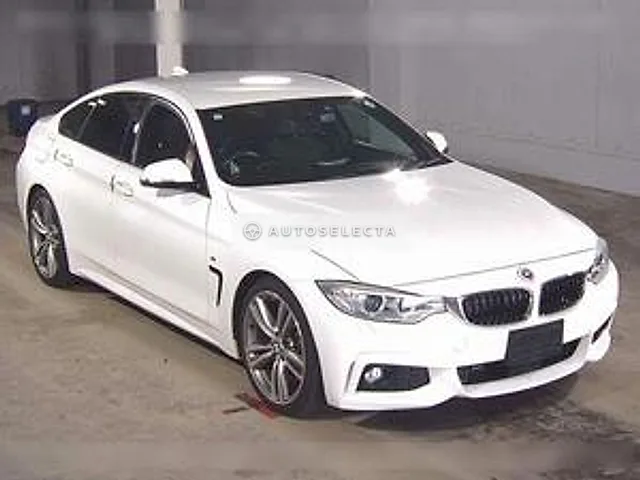 BMW 4 Series 2014, auction grade 4.5
