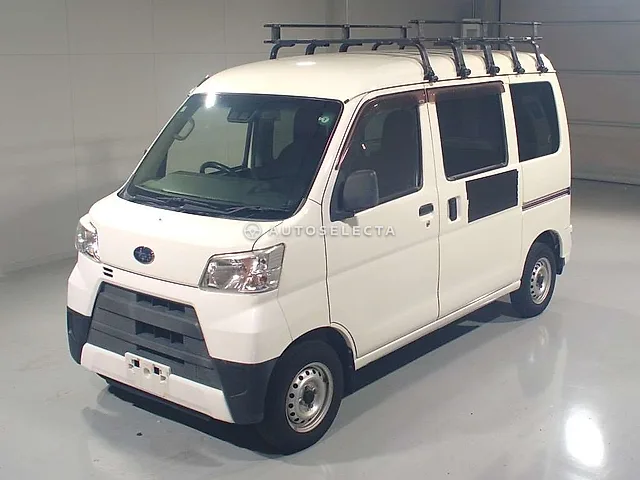 Subaru Sambar Van 2018, auction grade 3.5