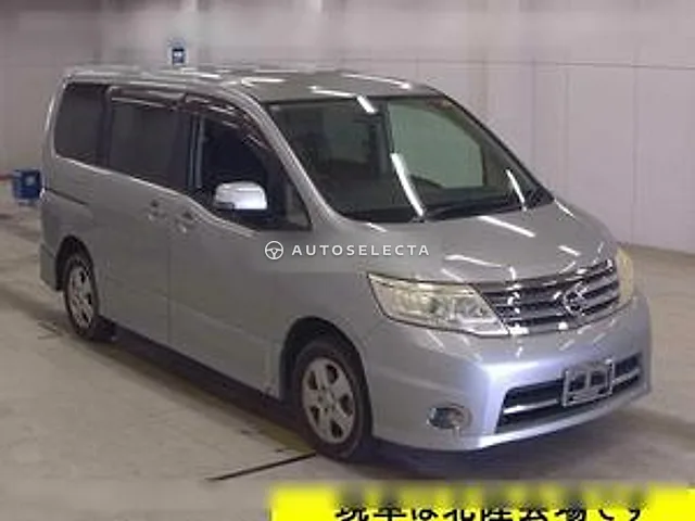 Nissan Serena 2009, auction grade 3.5