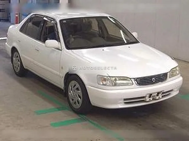 Toyota Corolla 1999, auction grade 3.5