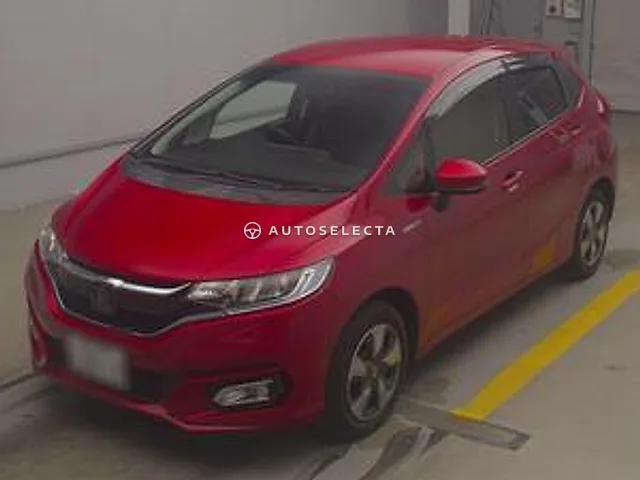 Honda Fit Hybrid 2017, auction grade 3.5