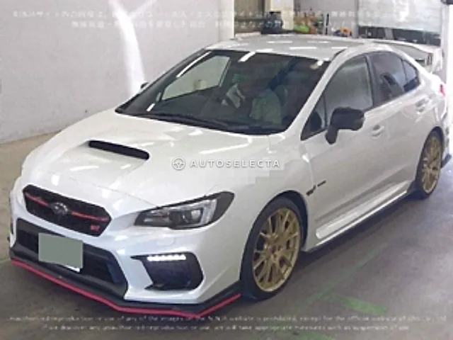 Subaru WRX STI 2020, auction grade 5
