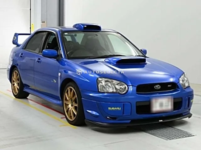 Subaru Impreza STI 2004, auction grade 4