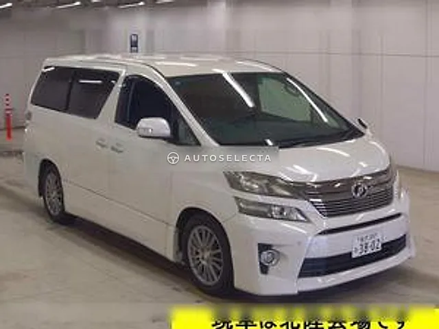 Toyota Vellfire 2012, auction grade R