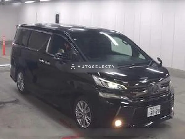 Toyota Vellfire 2017, auction grade 3.5