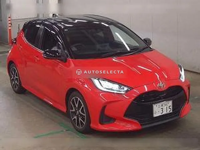 Toyota Yaris 2021, auction grade 4.5