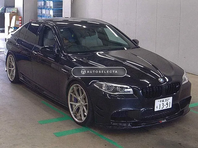 BMW M5 2016, auction grade 4.5