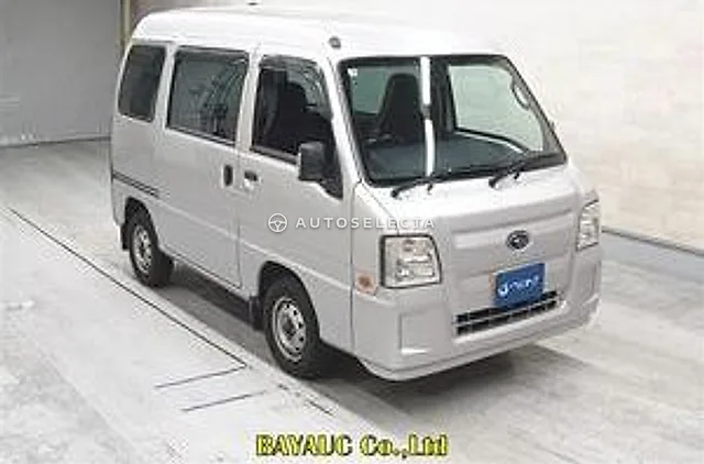 Subaru Sambar Van 2012, auction grade 3.5