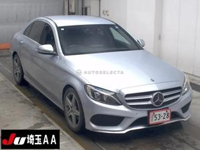 Mercedes-Benz C-Class 2018, auction grade 3.5