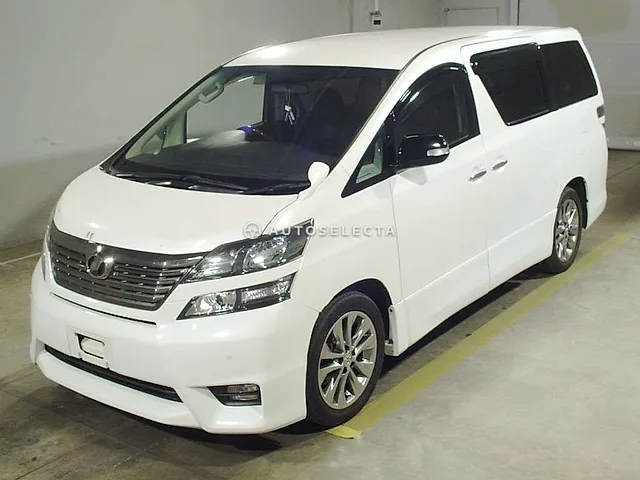 Toyota Vellfire 2010, auction grade RA