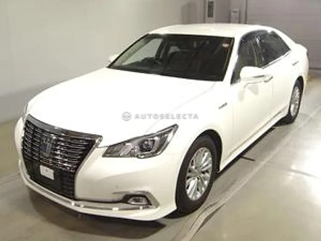 Toyota Crown Hybrid 2017, auction grade R