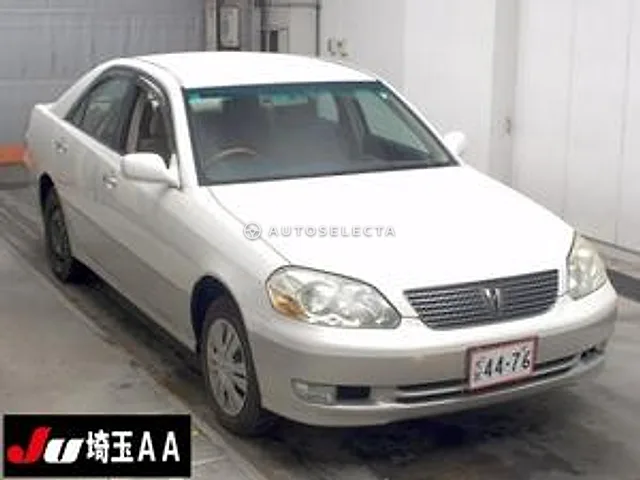 Toyota Mark II 2001, auction grade 3.5