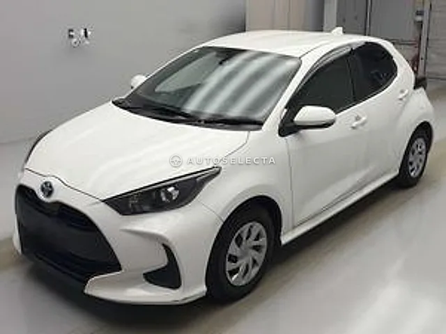 Toyota Yaris 2021, auction grade 3.5