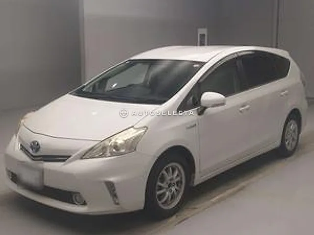 Toyota Prius Alpha 2014, auction grade 4