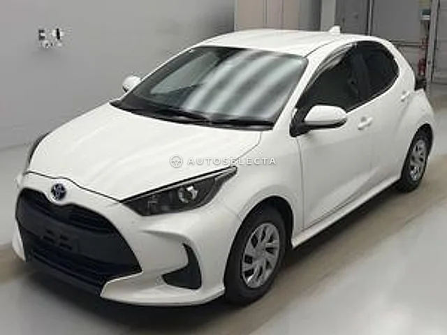 Toyota Yaris 2021, auction grade 3.5