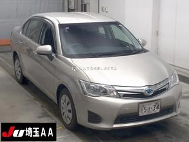 Toyota Corolla Axio 2013, auction grade 3.5