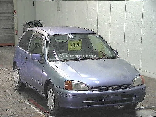 Toyota Starlet 1997, auction grade 3