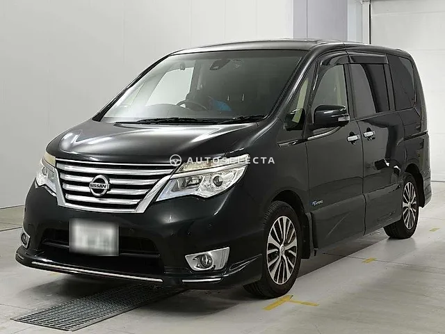Nissan Serena 2014, auction grade 3.5