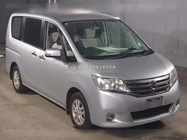 Nissan Serena 2013, auction grade 3.5