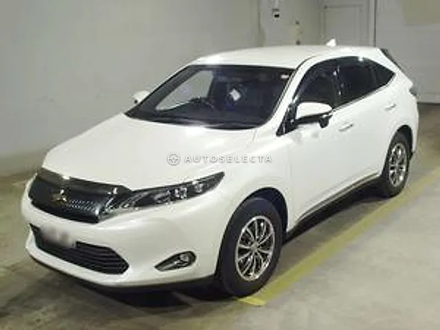 Toyota Harrier 2014, auction grade 3.5