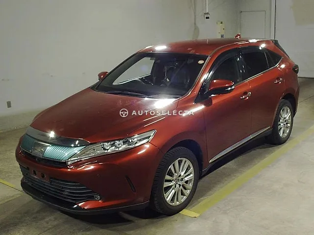 Toyota Harrier 2018, auction grade 3.5