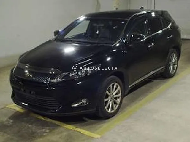 Toyota Harrier 2014, auction grade 3
