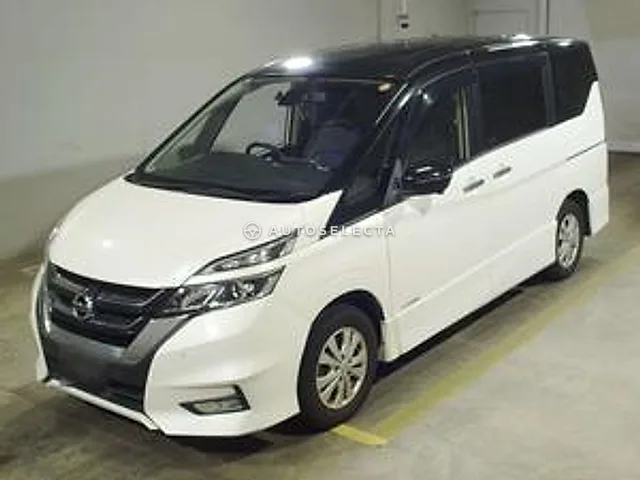 Nissan Serena 2018, auction grade 3.5