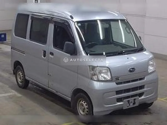Subaru Sambar Van 2012, auction grade 2