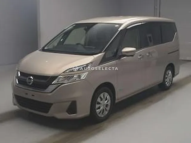 Nissan Serena 2017, auction grade 3.5