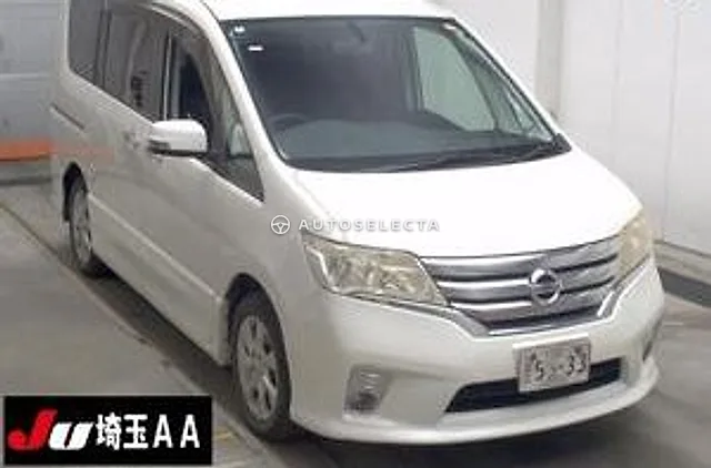 Nissan Serena 2012, auction grade 4