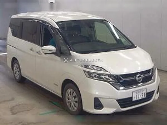 Nissan Serena 2018, auction grade 3.5